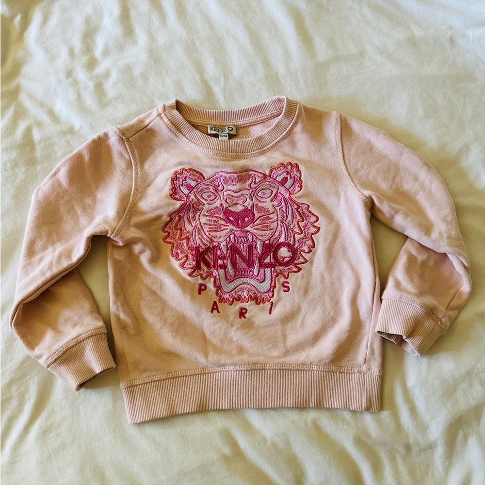 KENZO KIDS
Girls Pink Tiger Sweatshirt